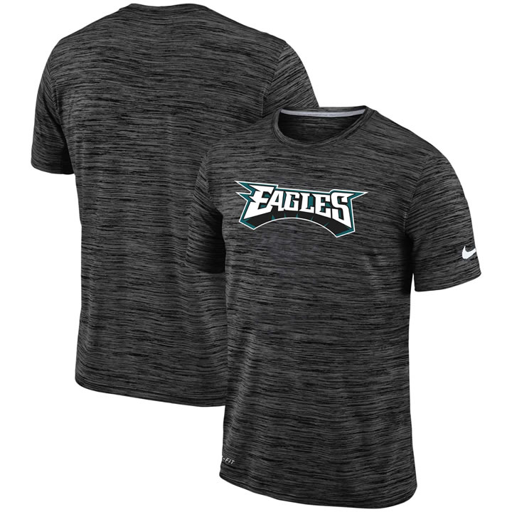 Men's Nike Philadelphia Eagles Black Velocity Performance T-Shirt,We sell and wholesale Men's Nike Philadelphia Eagles Black Velocity Performance T-Shirt on line form chian!